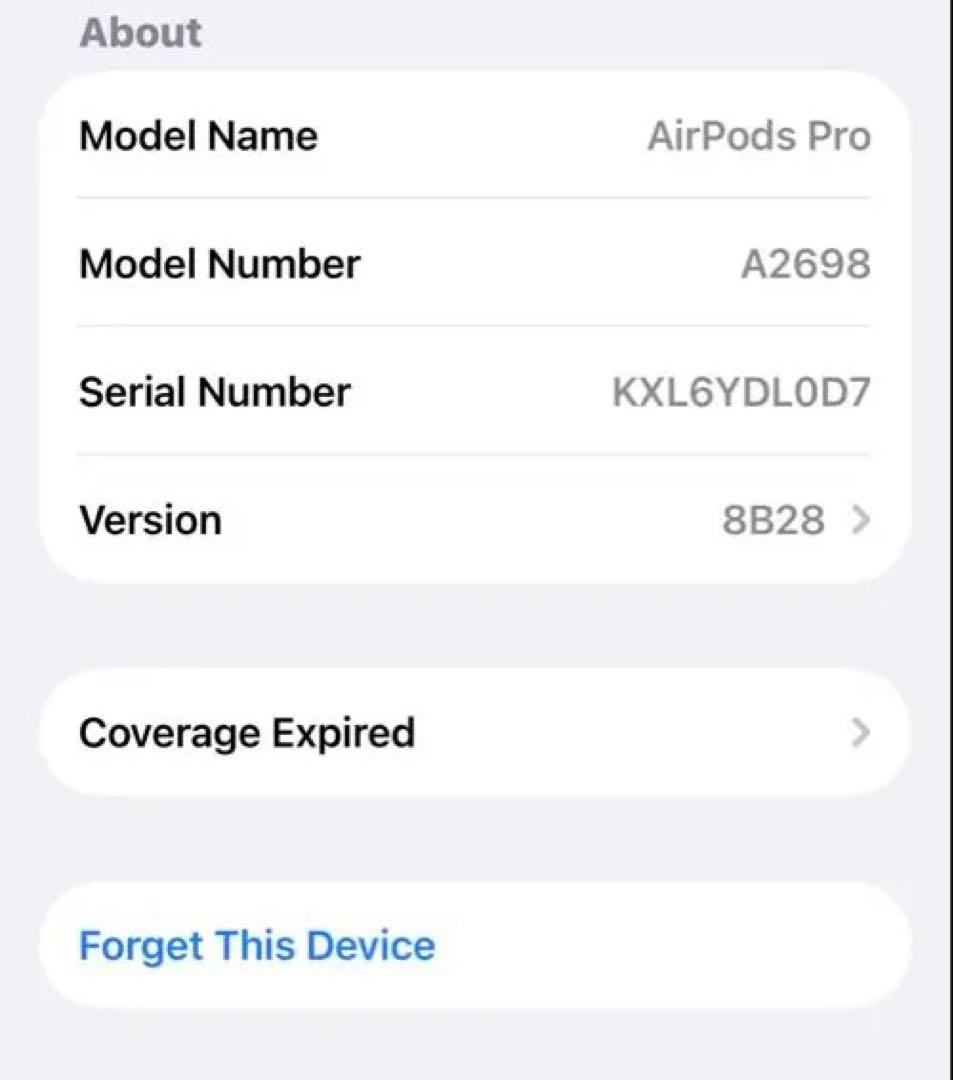 AirPods pro2 正規品 ケース+左右のイヤホン