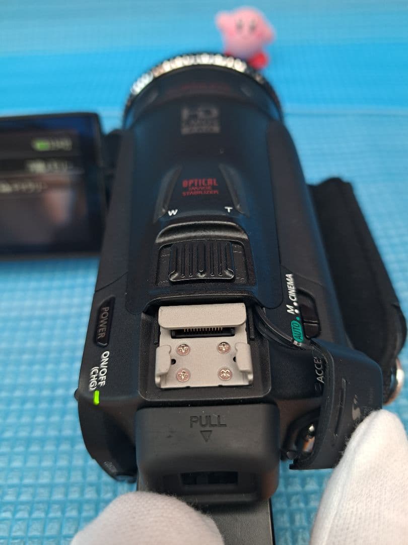 【美品】ビデオカメラ◆Cannon iVIS HF G10
