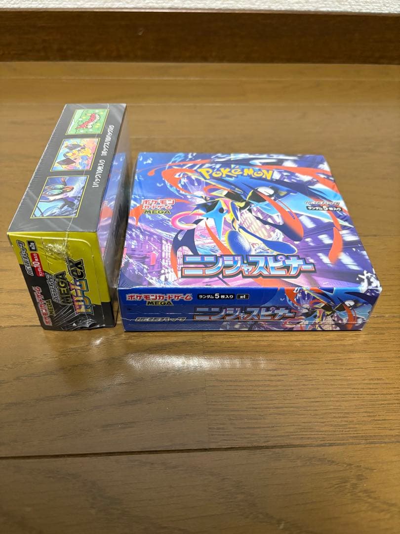 ポケモンカードメガドリームex ニンジャスピナー BOX 　シュリンク付き
