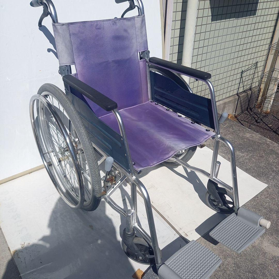 介護用　車椅子　タイヤ交換済