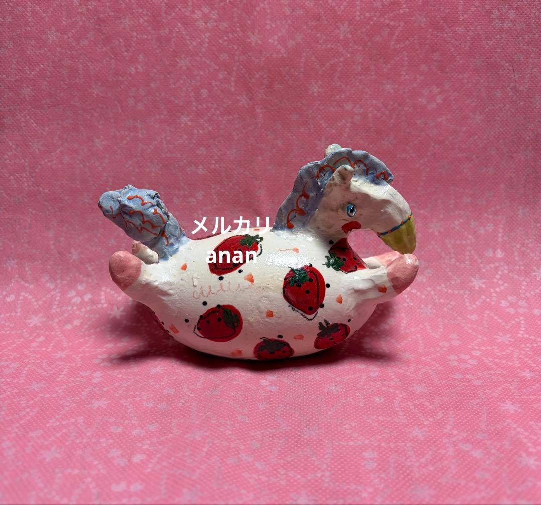 陶芸家　KATURA いちご　うま