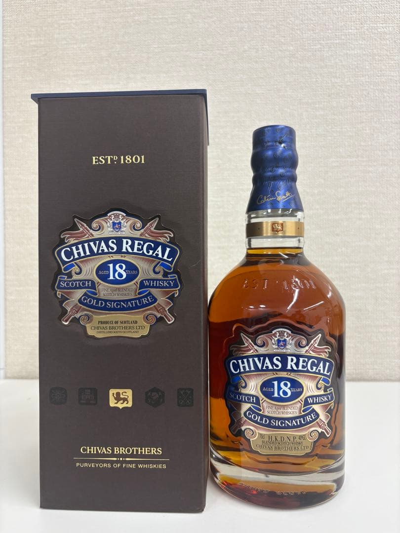 ウイスキー Chivas Regal 18 Gold Signature 750ml