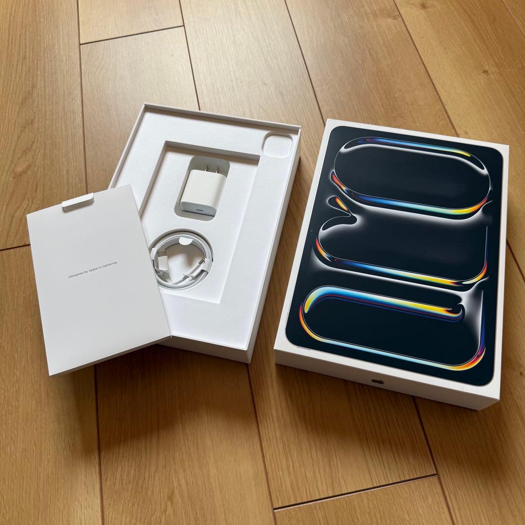 Apple Care+残有り 新品同様 M4 iPad Pro 11 シルバー