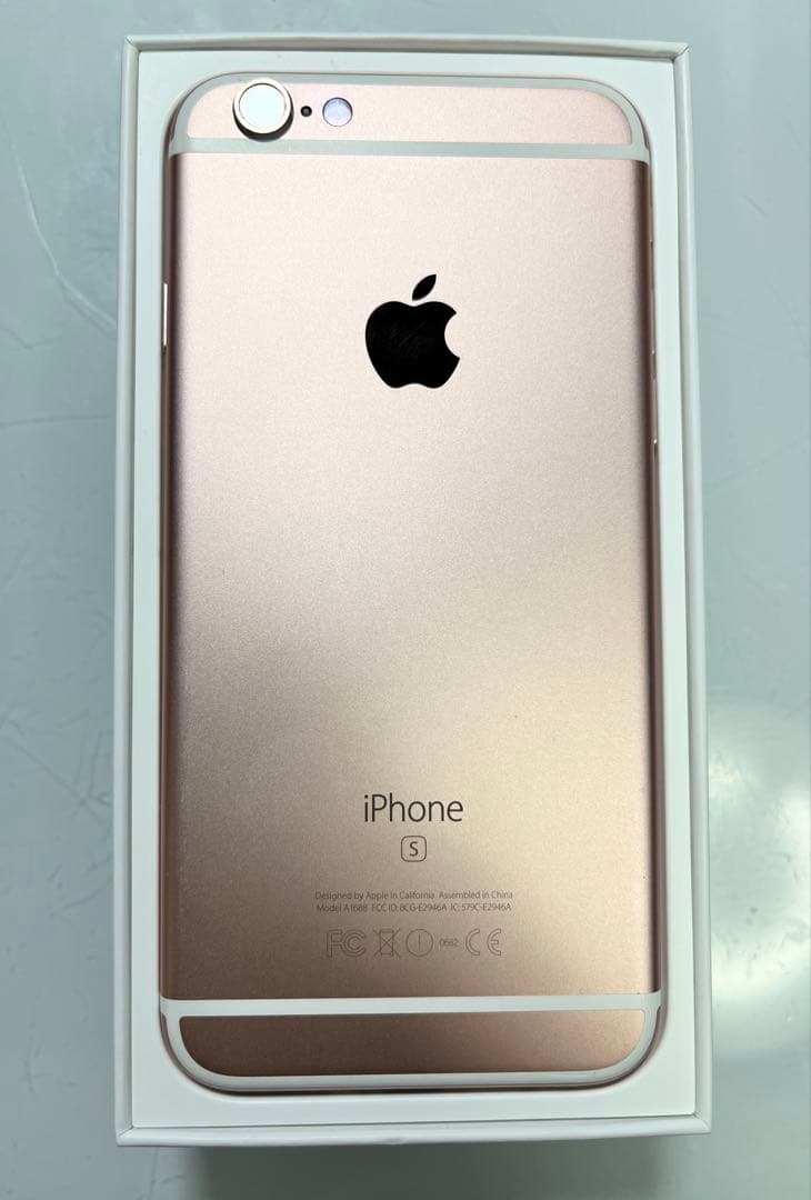 Apple iPhone 6s Rose Gold 64GB 本体 箱付き