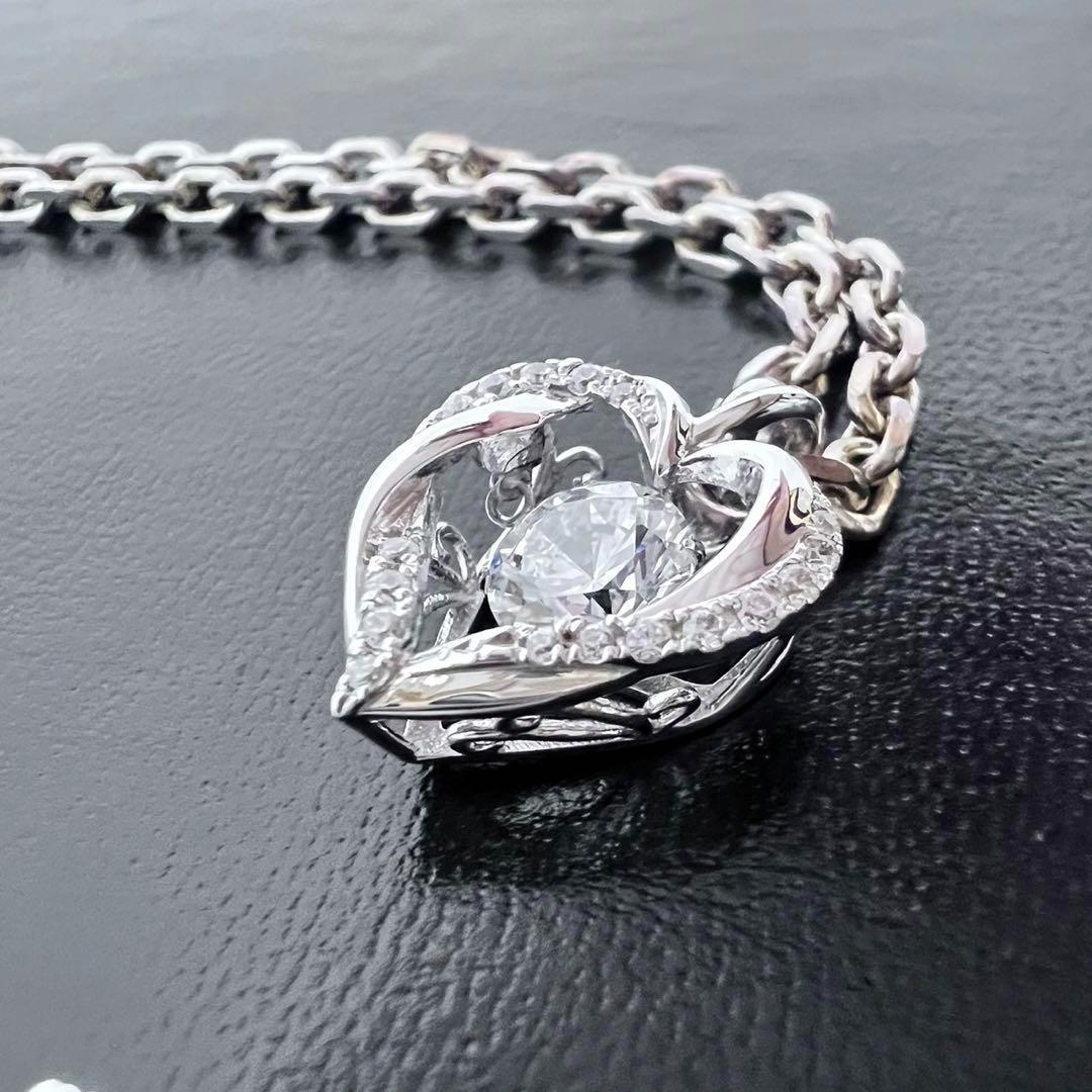 【Y】Leda ダンシングストーンネックレス Silver925 8セット