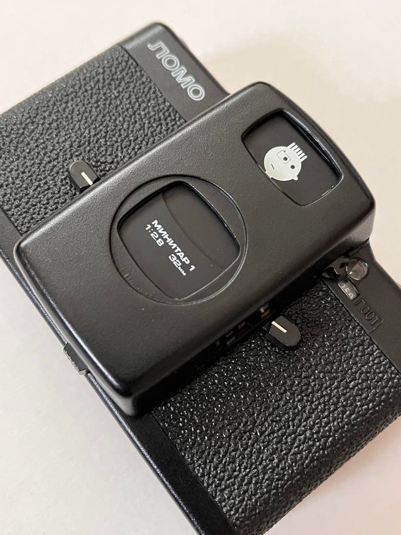 送料込 訳あり/LOMO LC-A ロモ 本革カメラケースset 付属品あり
