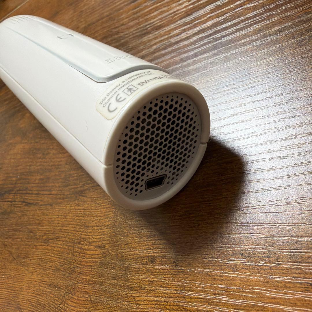 tria 脱毛器 ホワイト 充電式