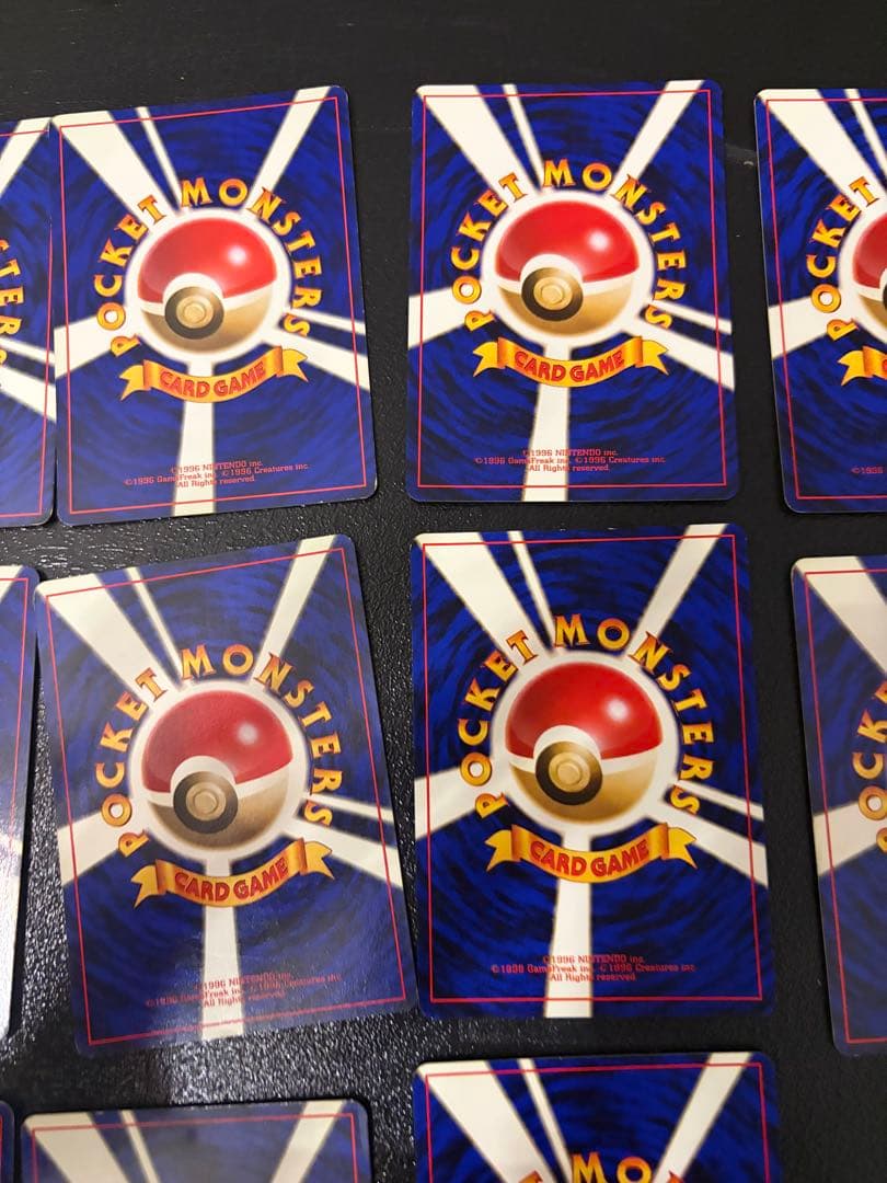 美品　旧裏　マークなし　ポケモンカード　● 第1弾拡張パックまとめ売り