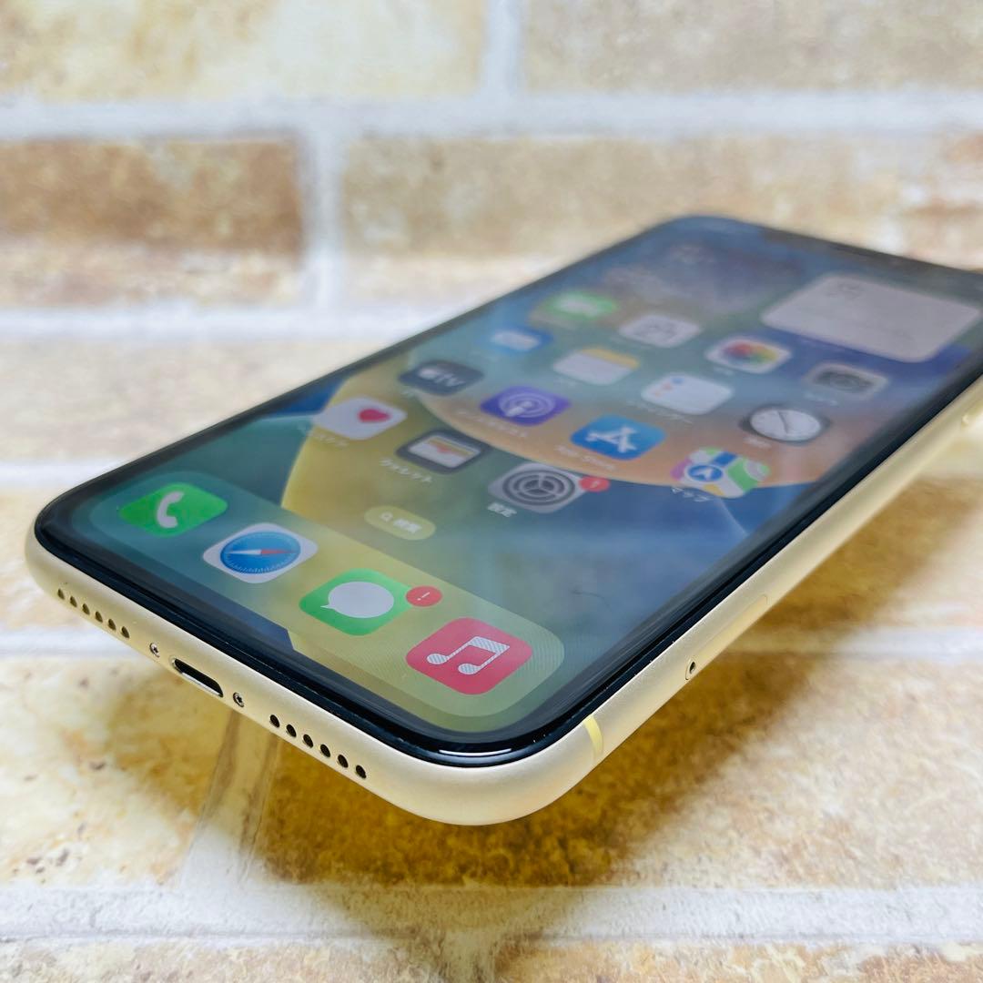 SIMフリー iPhoneXR 64GB イエロー 電池良好