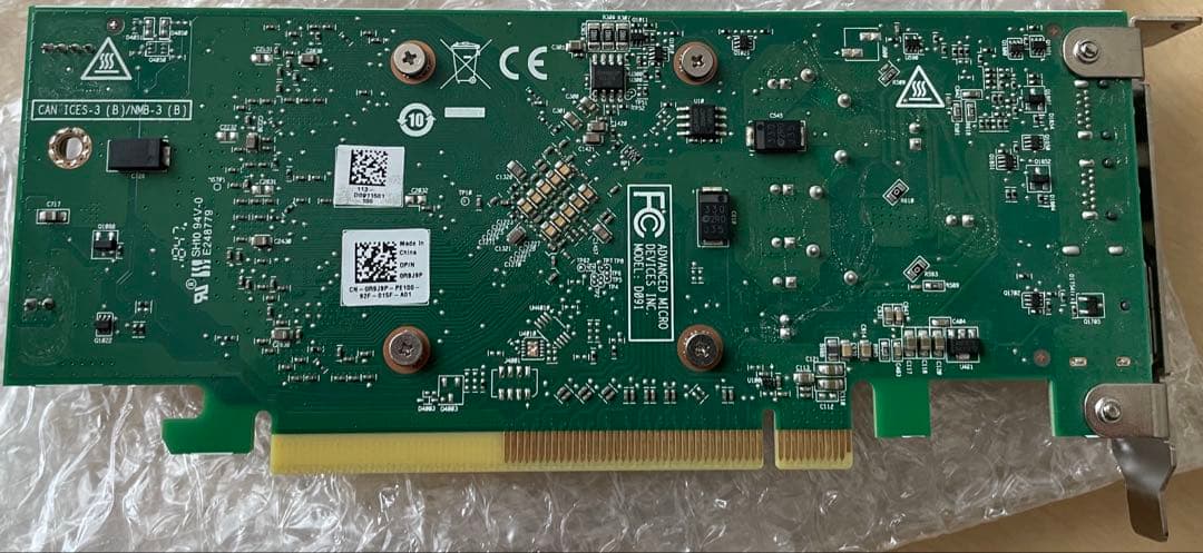 AMD Radeon RX 550 GDDR5 4GB 1個目
