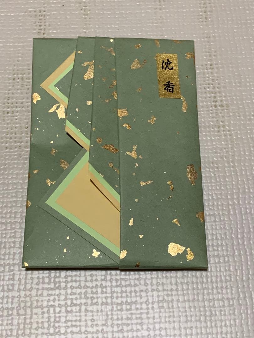 【未使用品】山田松香木店謹製　沈香　木箱付き