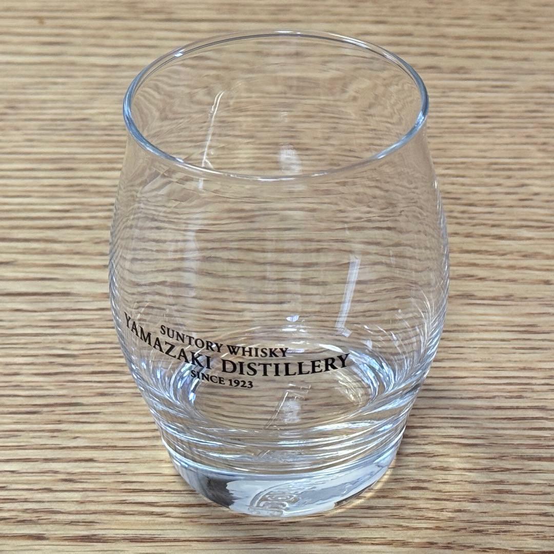 【未開栓】山崎蒸溜所 限定ウイスキー180ml & ハーフロックグラスセット