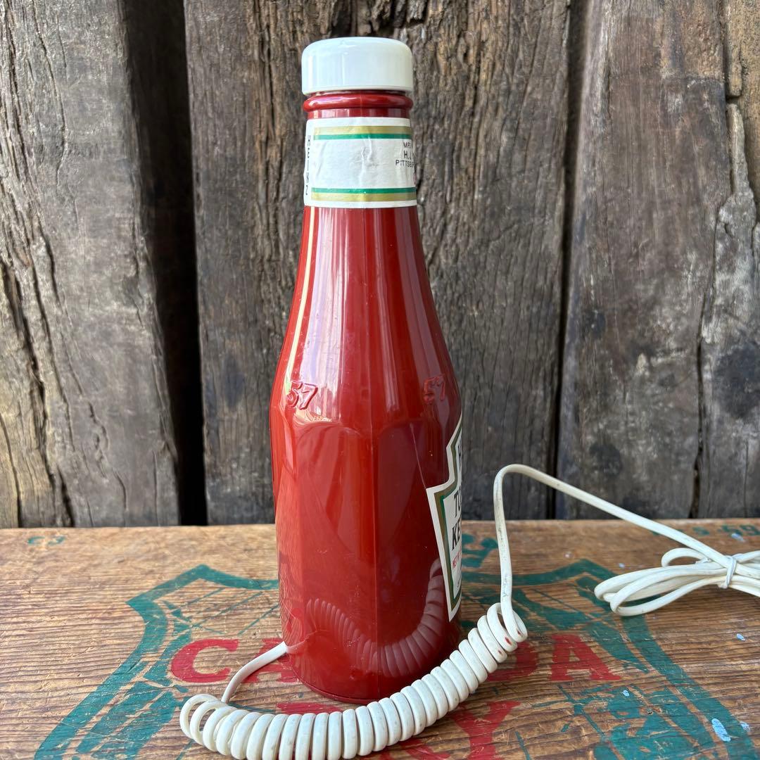 【1980s vintage】HEINZ ハインツ ケチャップ 電話　ビンテージ
