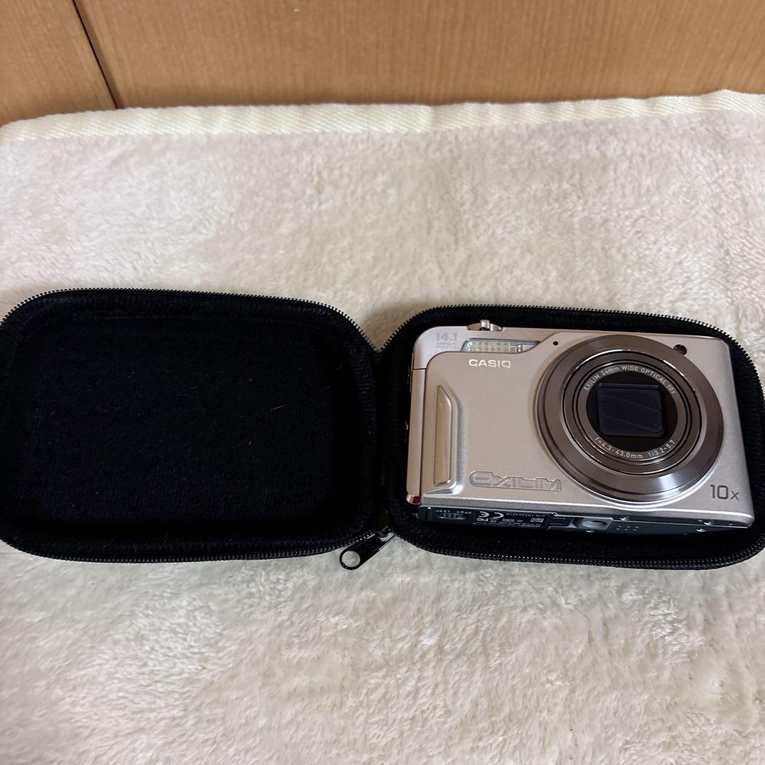 CASIO EXILIM EX-H15 シルバー　コンデジ　10倍ズーム