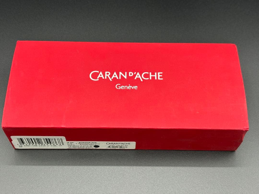 CARAN D'ACHE カランダッシュ 万年筆 レマンスリム EF（極細）