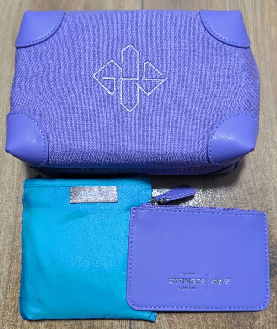 ●ETTINGER●エッティンガー●ANAファーストクラス●アメニティポーチ