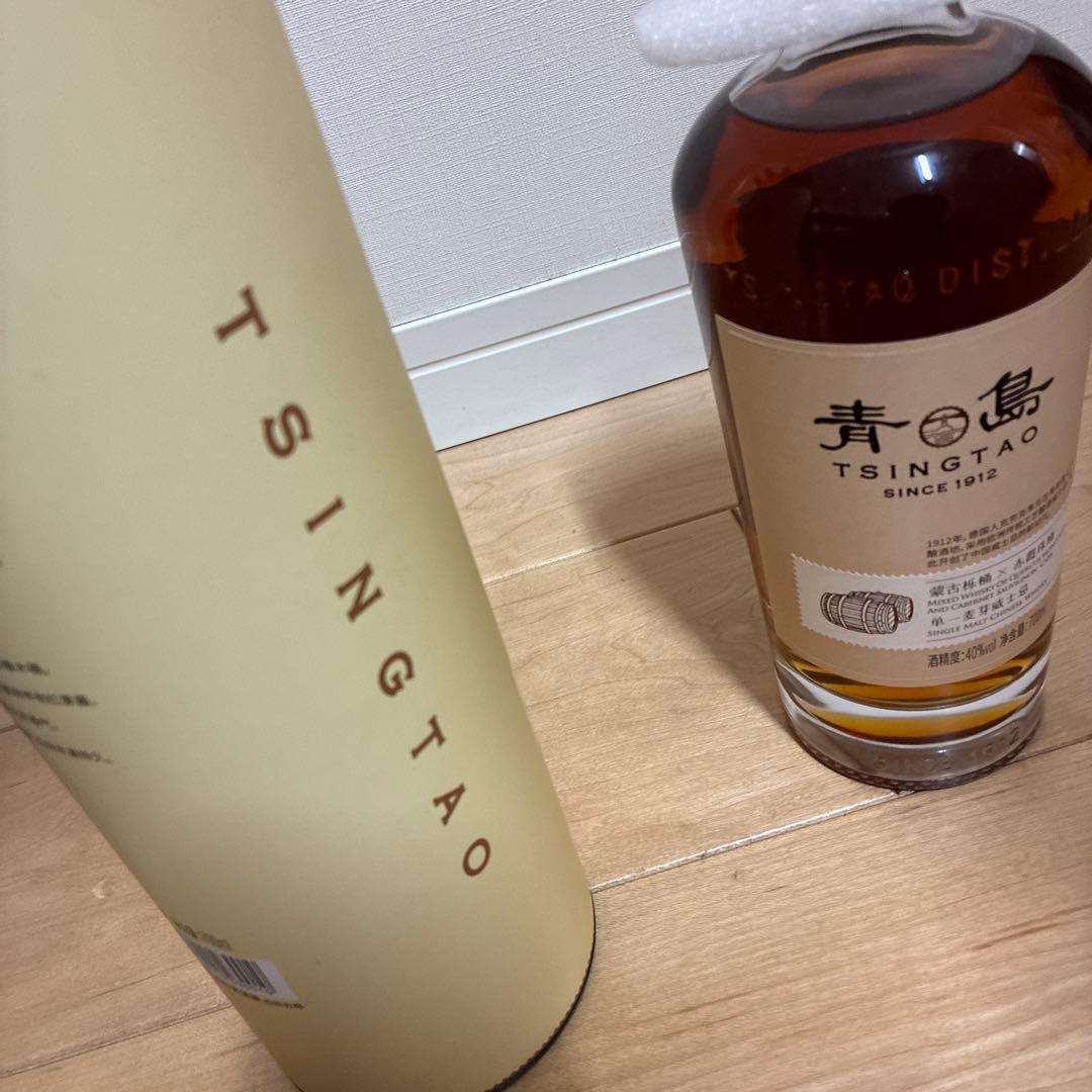 青島ウイスキー☆ダブルカスク シングルモルト チャイニーズウイスキー