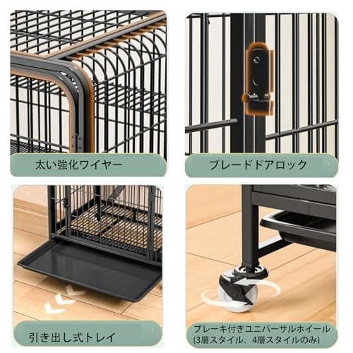 猫 ケージ キャットケージ大型 折りたたみ キャットケージ おしゃれ