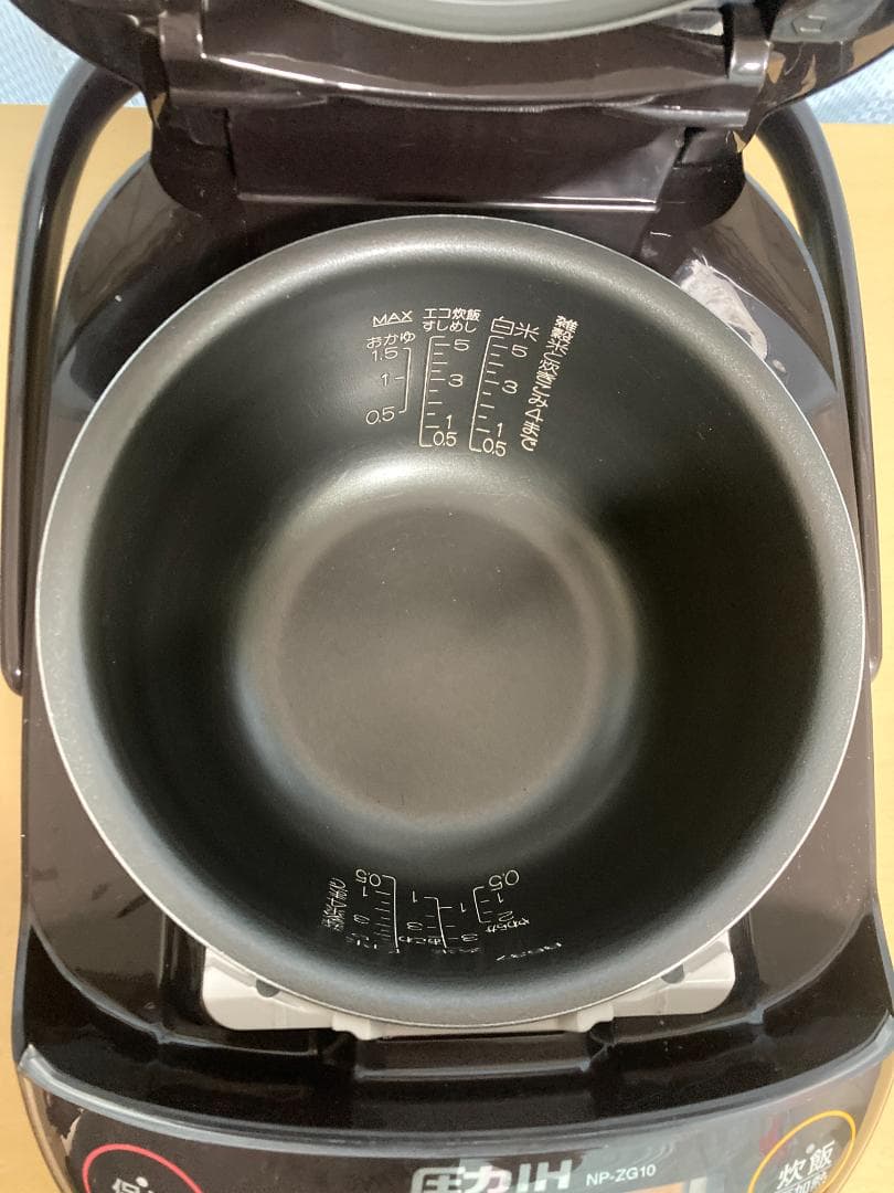 ★2020 ZOJIRUSHI象印NP-ZG10 圧力IH炊飯ジャー5.5合炊き