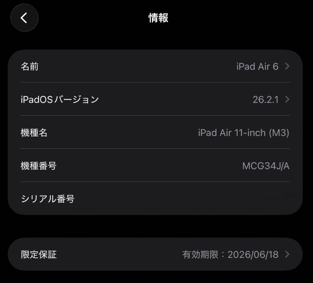 ⭐️早い者勝ち iPad Air 6 M3 11㌅ 256GB +Cellular
