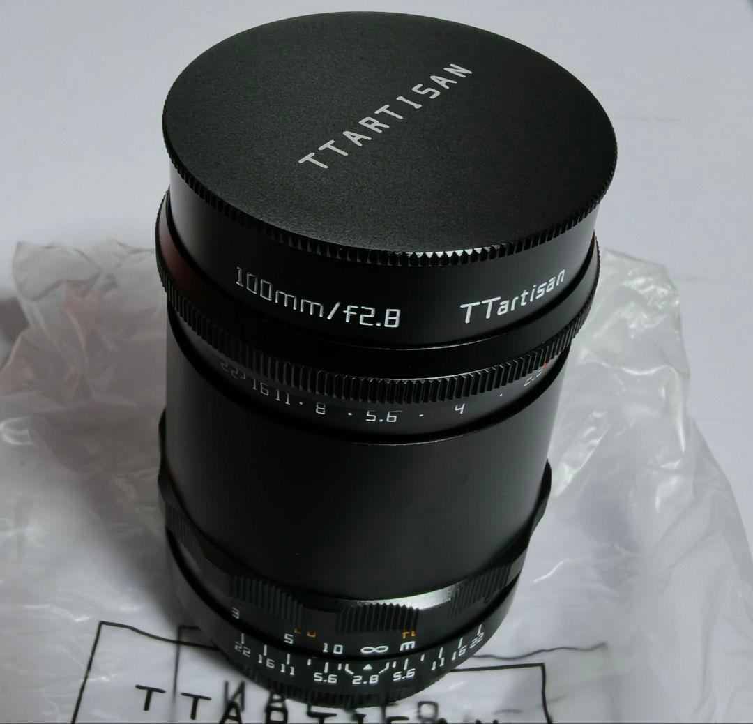 新品 バブルボケ 銘匠光学 TTArtisan 100mm f/2.8 M42
