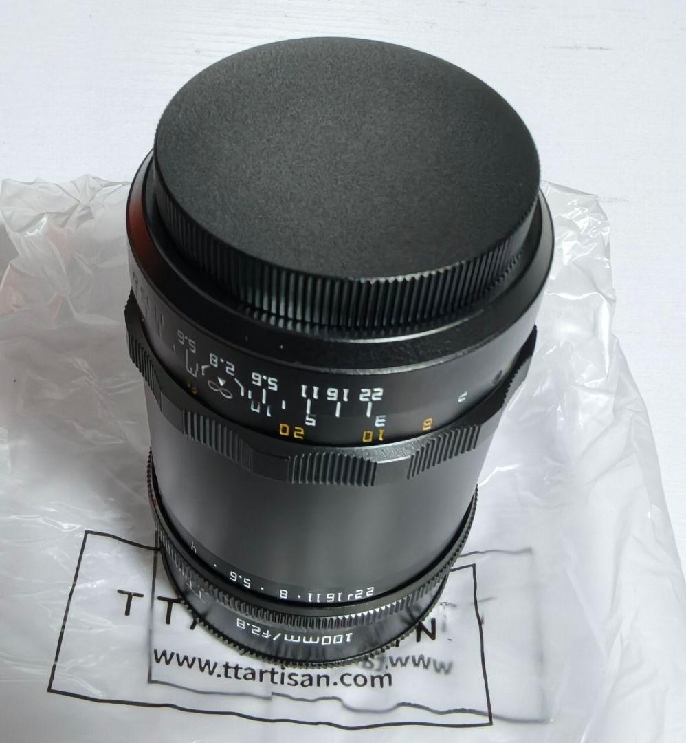 新品 バブルボケ 銘匠光学 TTArtisan 100mm f/2.8 M42