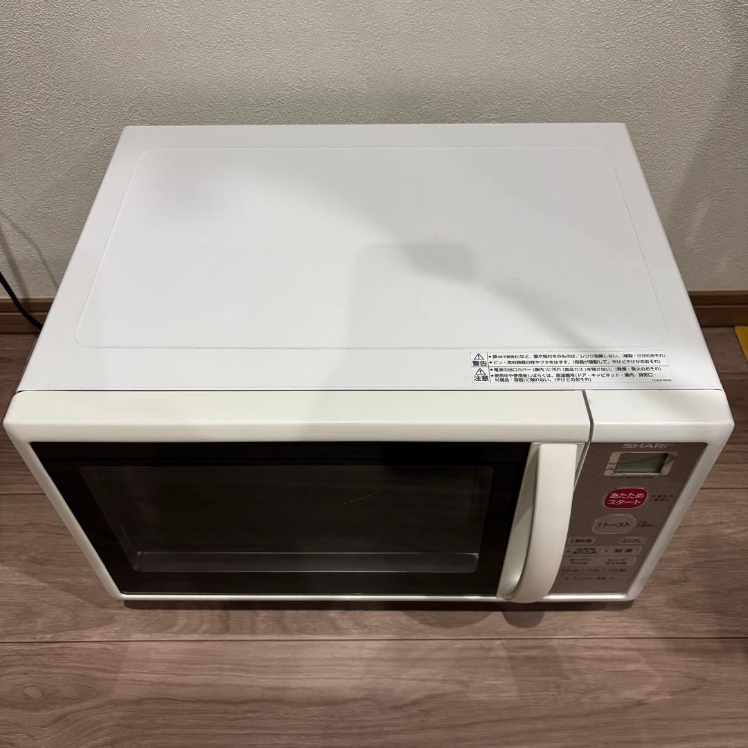 【作動確認済み】 SHARP オーブンレンジ　RE-B15KS 15L シャープ