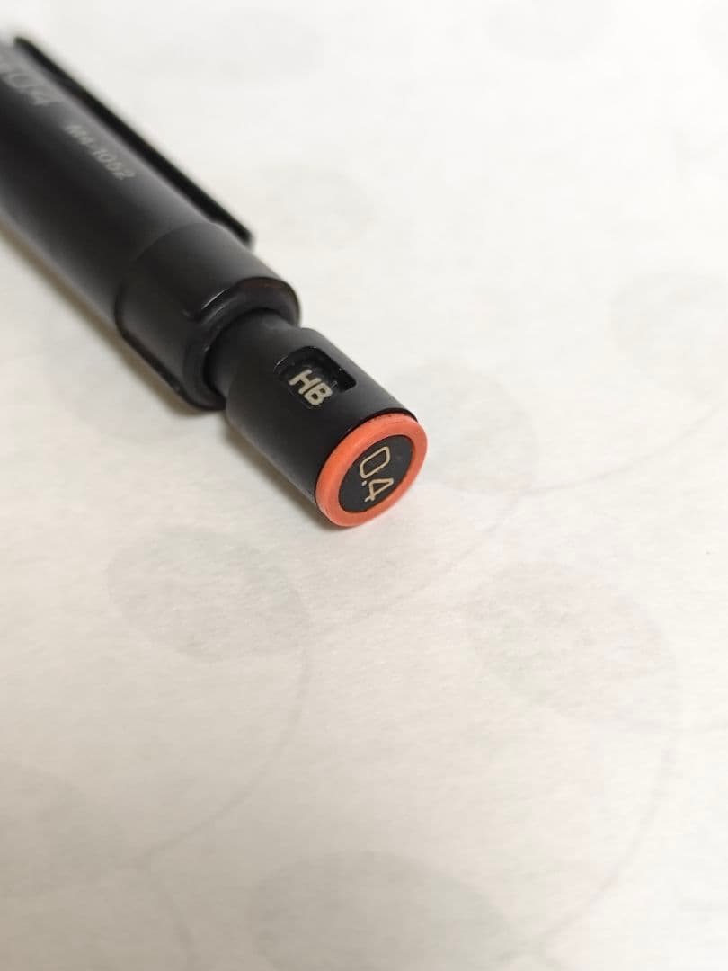 三菱鉛筆 uni M4-1052 ブラック 0.4 廃盤