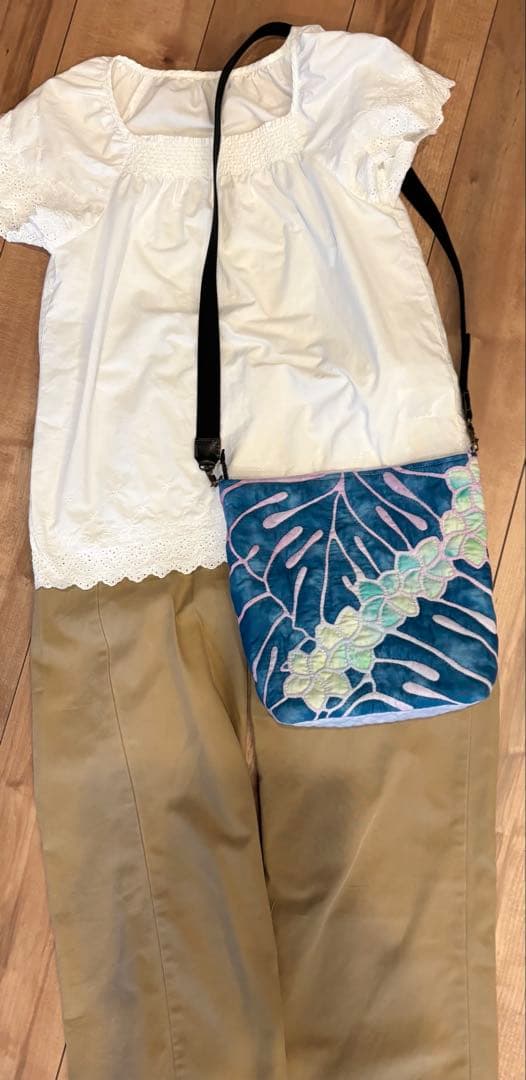 ハワイアンキルトバックハンドメイド