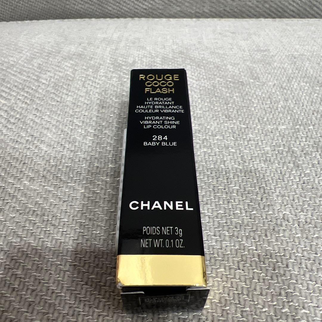 CHANEL ルージュ ココ フラッシュ 284 ベイビーブルー