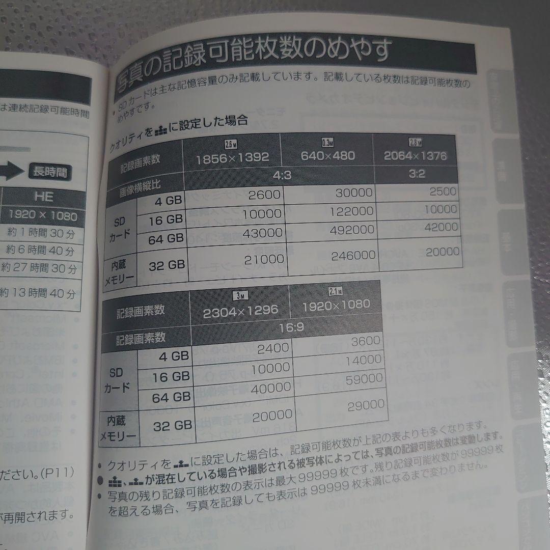 デジタルハイビジョンビデオカメラ（Panasonic）ケース・バッテリー１個追加