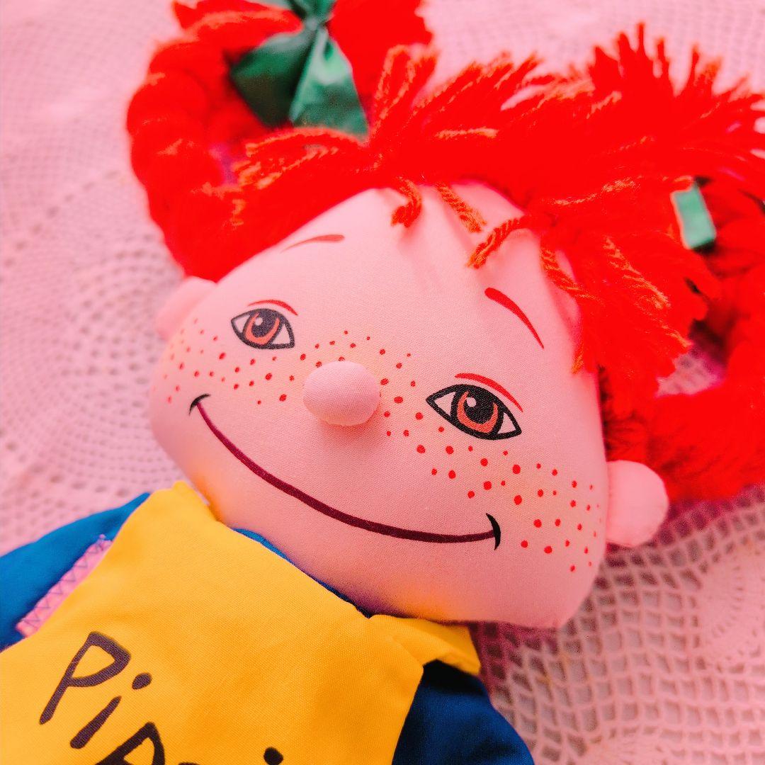 長くつ下のピッピ　 ぬいぐるみ　人形　vintage　pippi　かわいい
