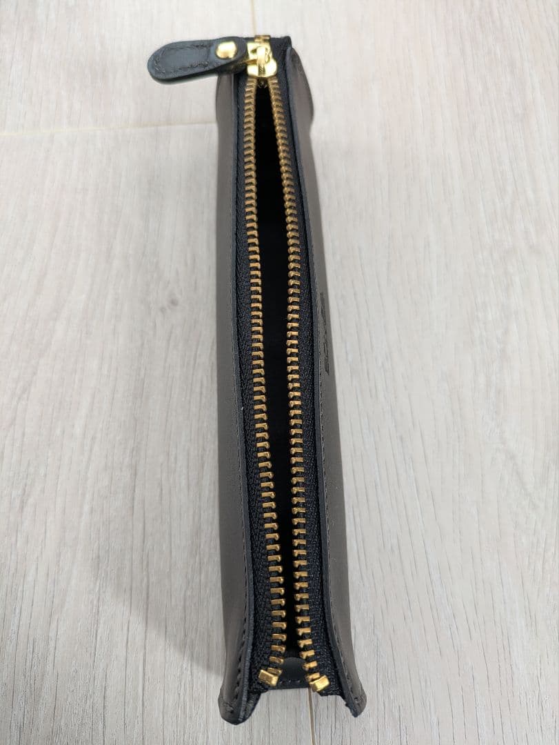 SOMES SADDLE　本革ペンケース　黒　BLACK