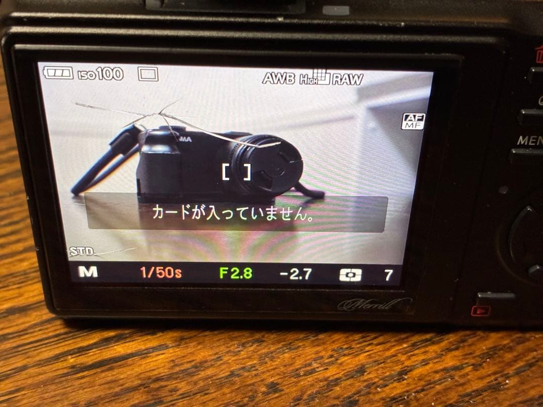 SIGMA DP2 Merrill コンパクトデジタルカメラ