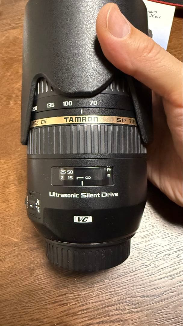 タムロンキヤノン用SP70-300mmf4-5.6 Di VC USD A005