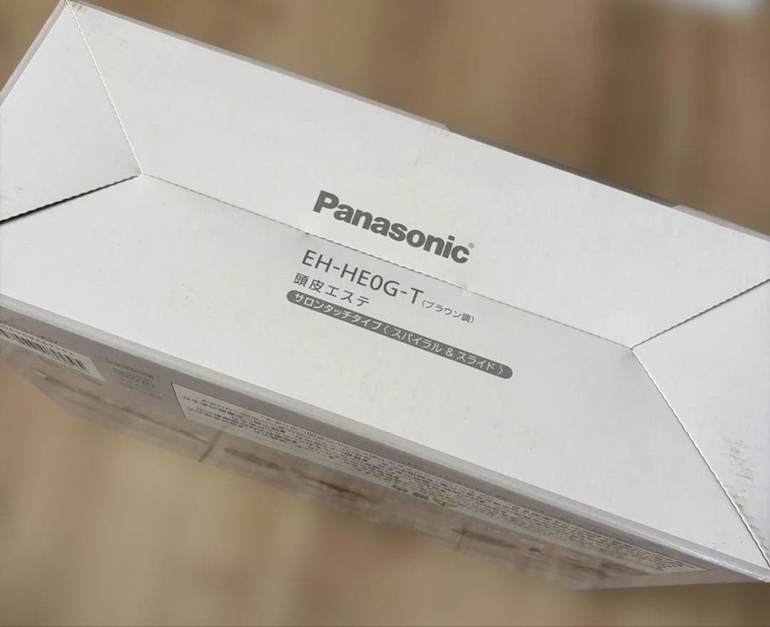 【新品未使用】Panasonic EH-HE0G 頭皮エステ　サロンタッチタイプ