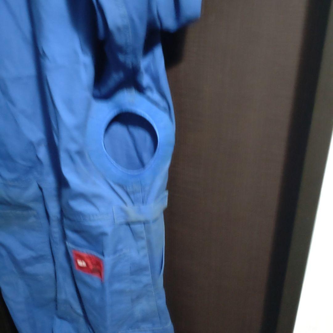 オートバイ空調服つなぎ　ワッペンDIY 3L2着セット　山田辰