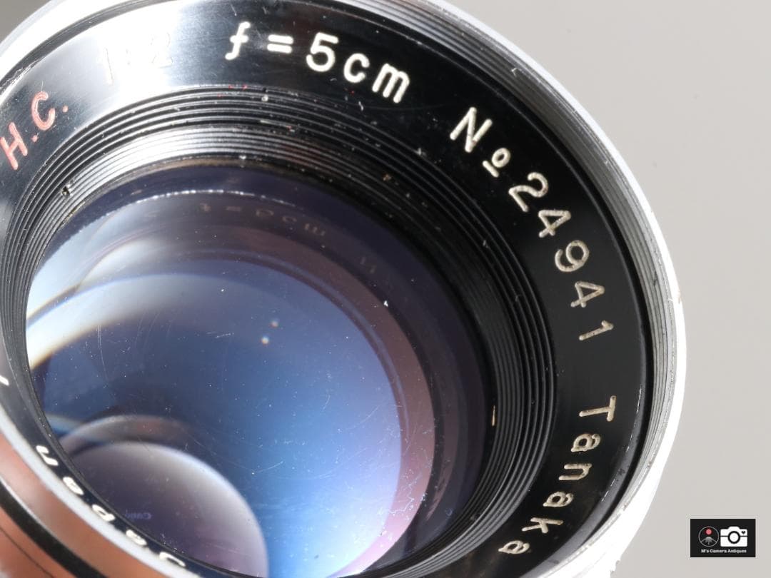 希少Tanar HC 5ｃm F/2 ライカＬ３９レンズ整備済