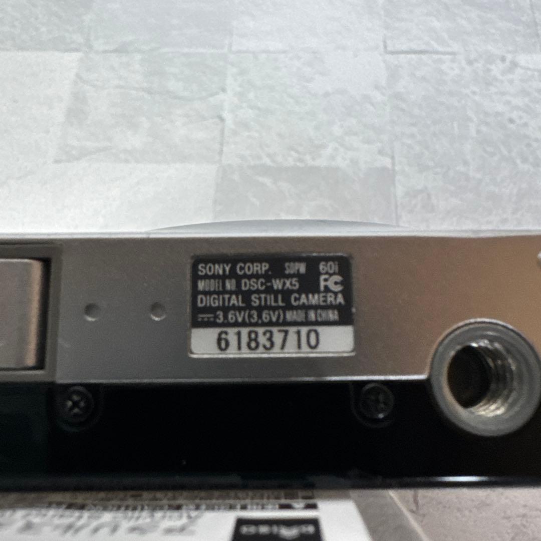 B116 SONY Cyber shot DSC WX5 ソニー デジカメ