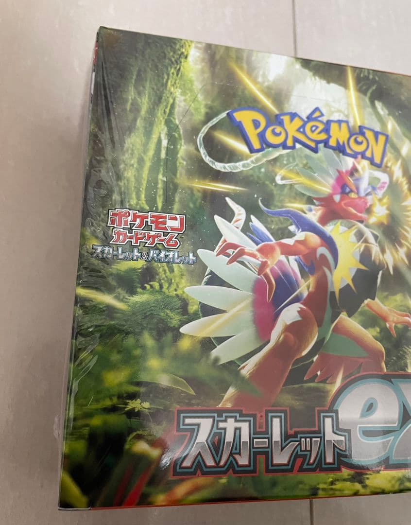 ポケモン　スカーレット　ボックス　トレカ　ポケカ　シュリンク付き　即日発送