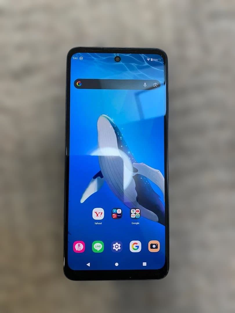 モトローラ　motog52j 5G ブラック