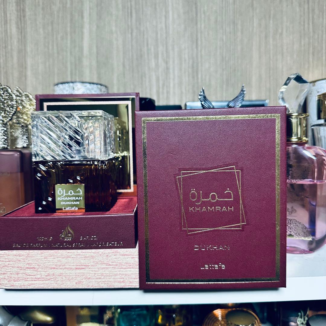 香水(ユニセックス) Lattafa Khamrah Dukhan 100ml Eau Parfum