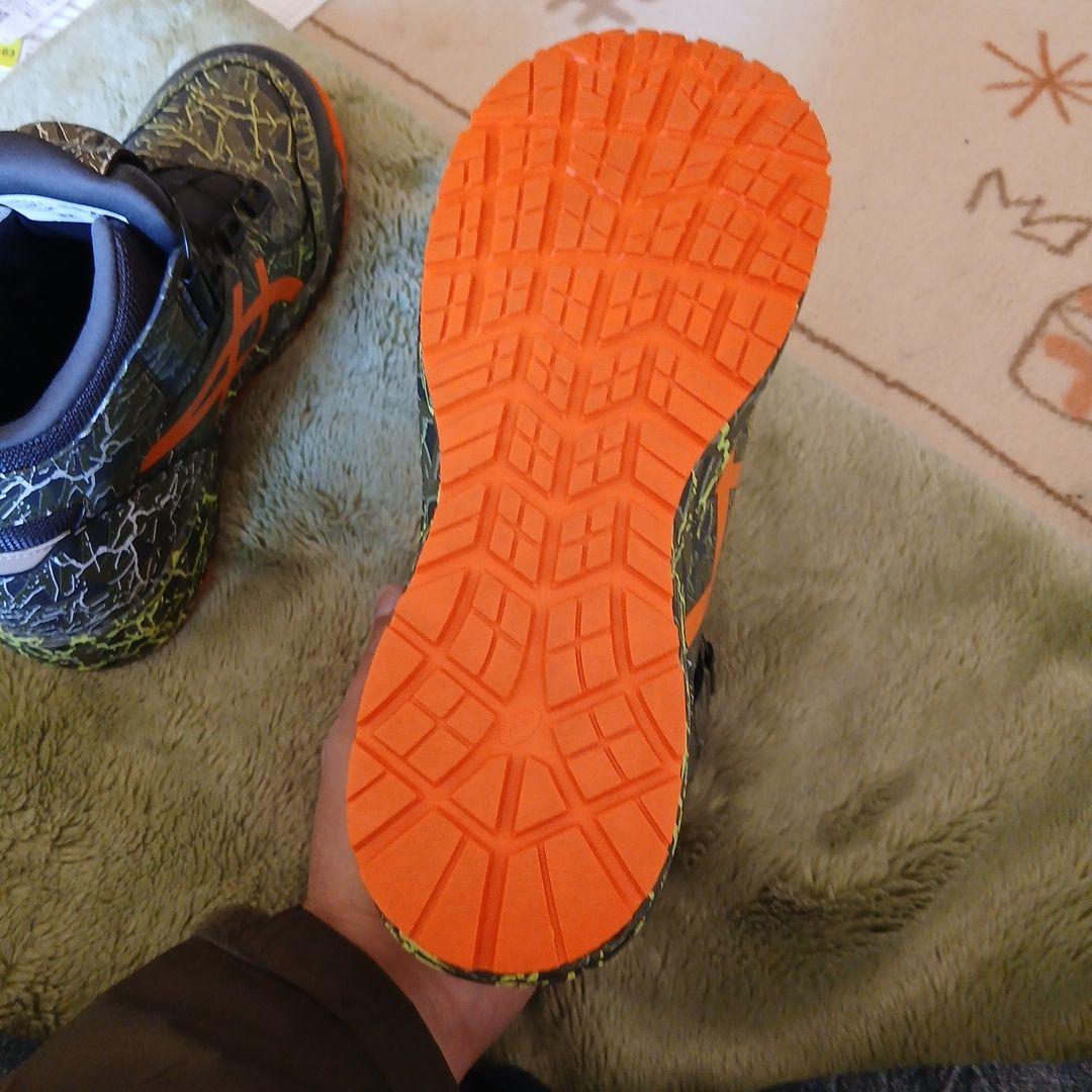 asics BOA安全靴 US 9 迷彩柄