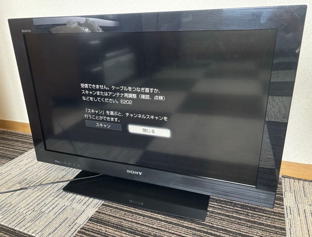 ソニー　ブラビア 液晶テレビ 本体 リモコン付き　KDL-32CX400