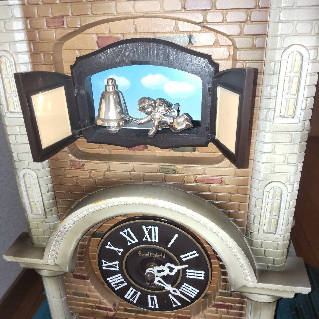 リズム時計 Small World からくり時計