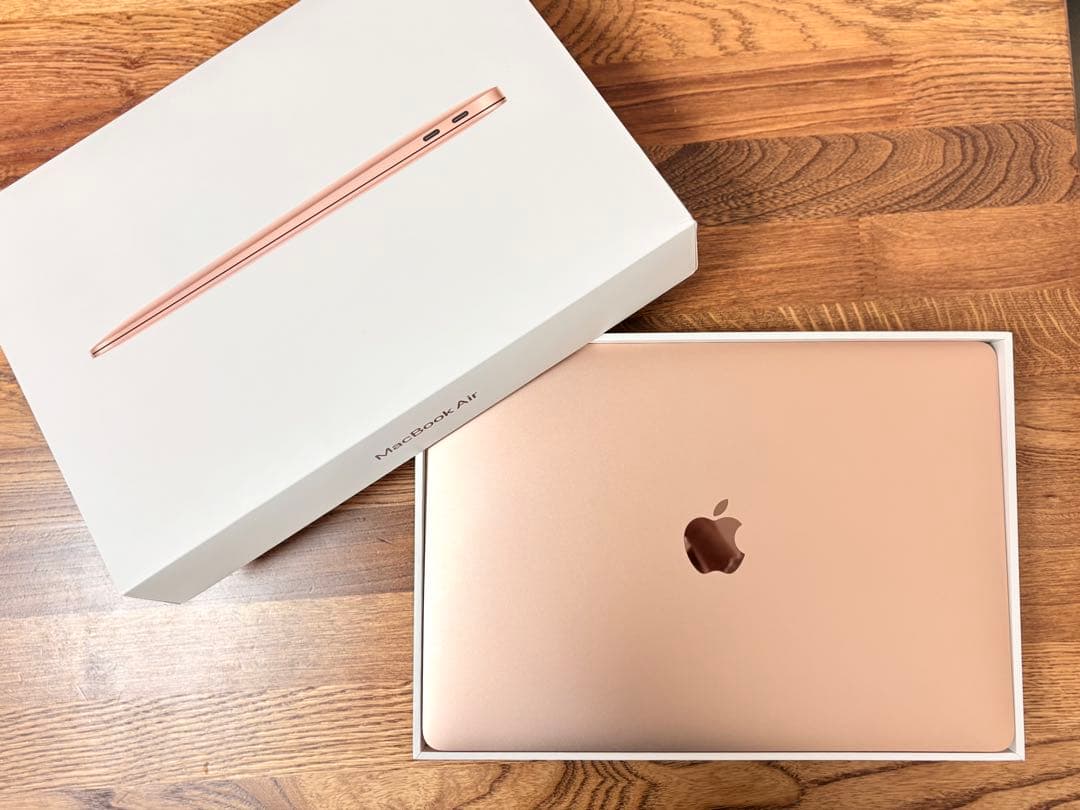 Apple MacBook Air ローズゴールド 美品 ／ DVDドライブ付き