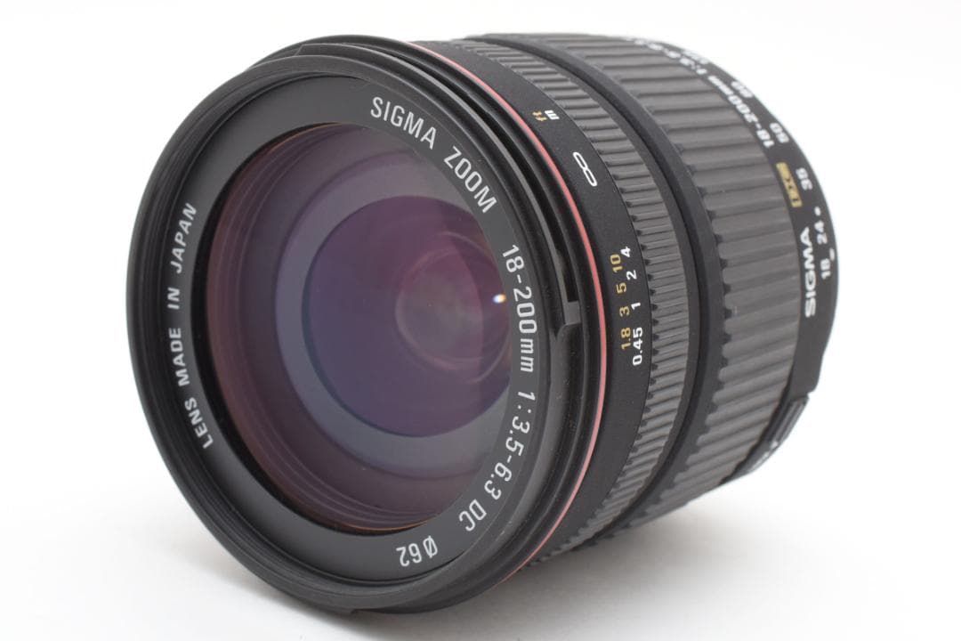 新品級 シグマ AF 18-200mm F3.5-6.3 NIKON H345