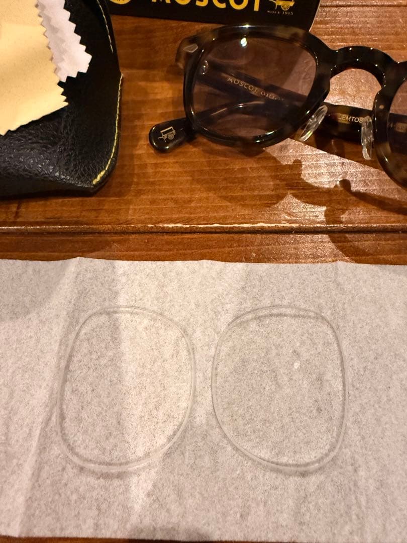 MOSCOT モスコット LEMTOSHクリアレンズ付き