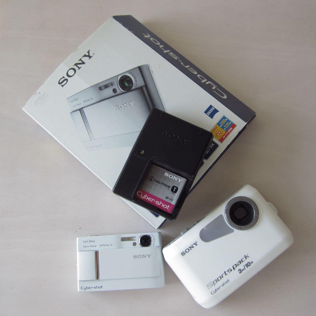 SONY Cyber-shot DSC-T10 防水ハウジング付き