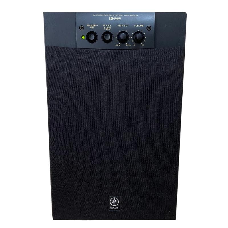 YAMAHA ヤマハ YST-SW105 サブウーファーシステム ブラック